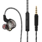 Ecouteurs intra - auriculaires hifi universels, casque d'�coute filaire pour t�l�phone portable, musique, ...