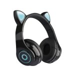Ecouteurs sans fil b39 cat ears, casque d'�coute st�r�o bilat�ral pour enfants filles, prise en charge ...