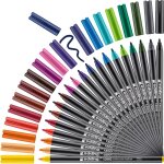Edding 1300 feutre de coloriage fin pointe moyenne - multicolore - 20 stylos - pointe ronde 2 mm - pour ...