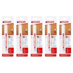 Edding lot de 5 marqueurs pour meuble 8900 blanc pur pointe fine 1, 5 - 2 mm