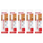 Edding lot de 5 marqueurs pour meuble 8900 gris pointe ronde 1, 5 - 2 mm