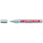 Edding 750 paint - marqueur - permanent - argent - encre pigmentée - 2 - 4 mm - pack de 10 Edding 750 paint - marqueur - permanent - argent - encre pigmentée - 2 - 4 mm - pack de 10