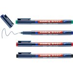 Edding 8407 set de marqueurs de c�bles - 4 stylos - pointe ronde fine, 3 mm - pour un etiquetage et un ...