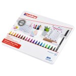Edding feutre e - 1200 bo�te m�tallique de 20 pi�ces en couleurs assorties 1 unit�(s)