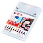 Edding feutres a pinceau a calligraphie 10 pcs multicolore 1340
