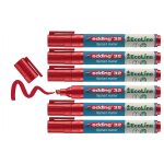 Edding marqueur pour chevalets 32 rouge 1 - 5 mm
