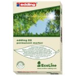 Edding marqueur permanent ecoline e - 22 jeu de 4 pices en couleurs assorties 1 unit(s)