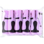 Edding mini - surligneur 7 sachet de 10 violet pastel 1 - 3 mm