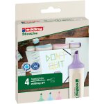 Edding surligneur 24 ecoline set de 4 assorti pastel 2 - 5 mm