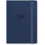 Edge agenda scolaire semainier 2024 / 2025 avec notes (18 m) bleu marine format a6