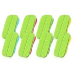 Effaceur a craie magntique en microfibre lavable et rutilisable, pour tableau noir, effaable a sec, ...