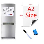 Effaceur magntique flexible pour tableau blanc, taille a2, lingette douce a sec pour rfrigrateur, ...
