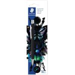Elance - stylo - bille rétractable rechargeable - corps métal noir finition mate - pointe m - encre bleue ... Elance - stylo - bille rétractable rechargeable - corps métal noir finition mate - pointe m - encre bleue ...