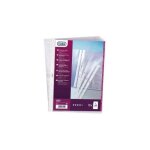 Elba lot de 10 pochettes amovibles en polypropyl�ne recharge pour prot�ge documents vario zip