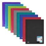 Elba lot de 10 protges document osmose a4 40poch pp coloris alatoire