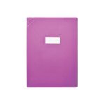 Elba lot de 3 protge - cahiers pvc 150 strong line a4 (21x29, 7 cm) opaque violet