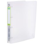 Elba lot de 5 classeurs 4 anneaux 2nd life a4 + pp dos de 40 mm translucide incolore