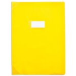 Elba lot de 5 protège - cahiers pvc 150 strong line 24x32 cm opaque jaune Elba lot de 5 protège - cahiers pvc 150 strong line 24x32 cm opaque jaune