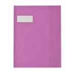 Elba lot de 5 protge - cahiers styl'sms 17x22 cm pvc 120 avec porte - etiquette violet