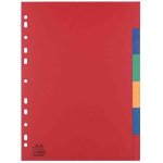 Elba lot de 6 jeux d'intercalaires en carte lustr�e 6 positions 24x30 cm