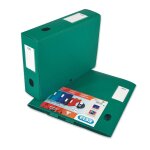 Elba boite classement polypropyl�ne memphis a plat dos 80mm 240 x 320mm vert