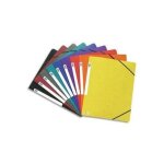 Elba chemise simple a elastiques pour a4 carte 5 / 100 assortis x10
