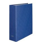 Elba classeurs balacron a4 - dos 80 mm - 4 anneaux - bleu