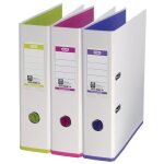 Elba classeurs a a levier my colour a4 - dos 80 mm - couleurs assorties