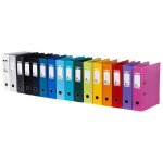 Elba classeur a levier  strong line  a4 dos de 80 mm blanc