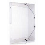 Elba hawa�� 100200581 lot de 9 boites de classement en polypropylene dos 40 cm transparent