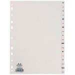 Elba intercalaires en carton, a - z, sans  st  et  sch , 18