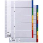 Elba intercalaire numrique en plastique, format a4, color,