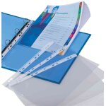 Elba pochettes perfor�es extra, pp, 0, 09mm pqt de 10 transparentes