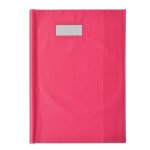 Elba protge - cahier styl'sms a4 (21x29, 7 cm) pvc 120 avec porte - etiquette rose