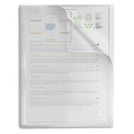 Elba prot�ge - documents 2nd life a4 40 pochettes 80 vues translucide incolore
