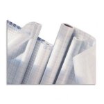 Elba rouleau couvre - livres adh�sif repositionnable 0, 45 x 1 m. qualit� brillante. incolore