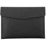 El�gante chemise en cuir synth�tique - imperm�able, durable, format a4, avec porte - stylo, grande capacit� ...