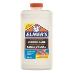 Elmer's colle liquide blanche, lavable et adapt�e aux enfants, pour travaux manuels ou slime, 946 ml