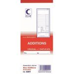 Elve manifold autocopiant additions non num�rot� 235 x 102 mm 50 feuillets dupli