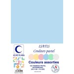 Elve pqt de 102 chemises 210 g 240 x 320 mm isatis coloris pastel assorties