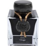 Encre pour calligraphie - gris orage - les encres 1670 - herbin - flacon 50ml
