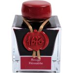 Encre pour calligraphie - rouge h�matite - les encres 1670 - herbin - flacon 50ml