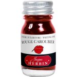 Encre d'��criture et de dessin - stylo - plumes et stylos roller - rouge caroubier - 10 ml