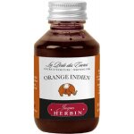 Encre pour stylos plume - calligraphie - orange indien - herbin - flacon 100ml