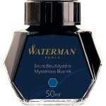 Encre pour stylo plume - flacon d'encre bleu mystre - bouteille de 50 ml