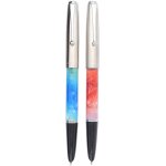 Ensemble de 2 jinhao 51a stylo - plume acrylique en cellulod papeterie fournitures scolaires fournitures ...