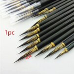 Ensemble de 3 pinceaux a peinture, manche en bois pièces / ensemble, forme d'éventail, stylo de peinture ... Ensemble de 3 pinceaux a peinture, manche en bois pièces / ensemble, forme d'éventail, stylo de peinture ...