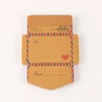Ensemble de 45 enveloppes a fenêtre en papier kraft, bloc - notes, kawaii, message, lettre, ecriture, ... Ensemble de 45 enveloppes a fenêtre en papier kraft, bloc - notes, kawaii, message, lettre, ecriture, ...