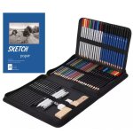 Ensemble de 71 crayons de croquis professionnels pour artistes d�butants et professionnels, fournitures ...