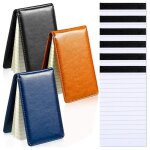 Ensemble de bloc - notes de poche, bloc - notes d'affaires portable avec 50 pages int�rieures et 6 blocs ...